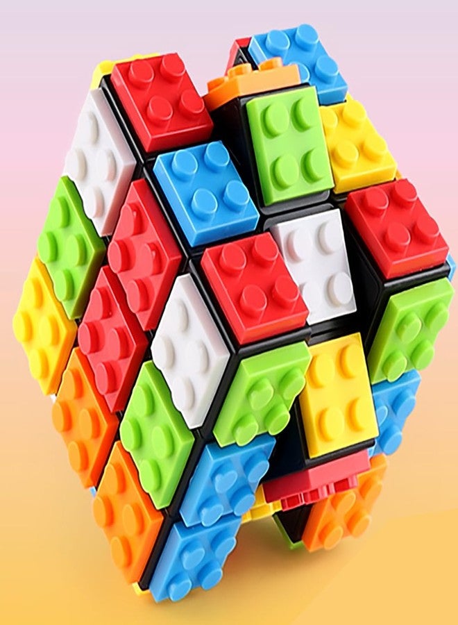 ZhildChen 3x3 Speed Cube Black 3x3x3 Magic Speed Cube Puzzles Sturdy and Smooth Speed Cubes Puzzles Toy Montessori STEM Educational Toys Gift for Kids and Adults - Image 3